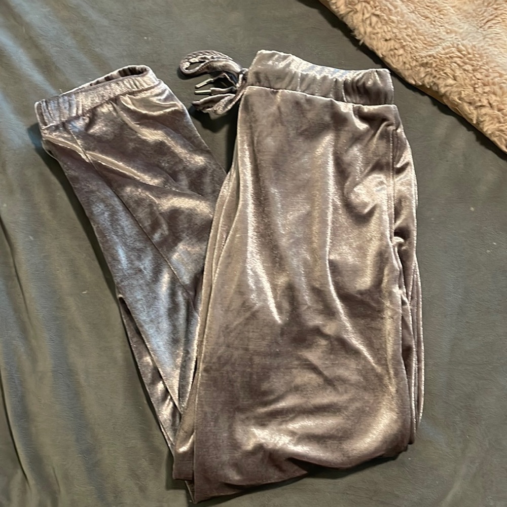 Velvet sweatpants